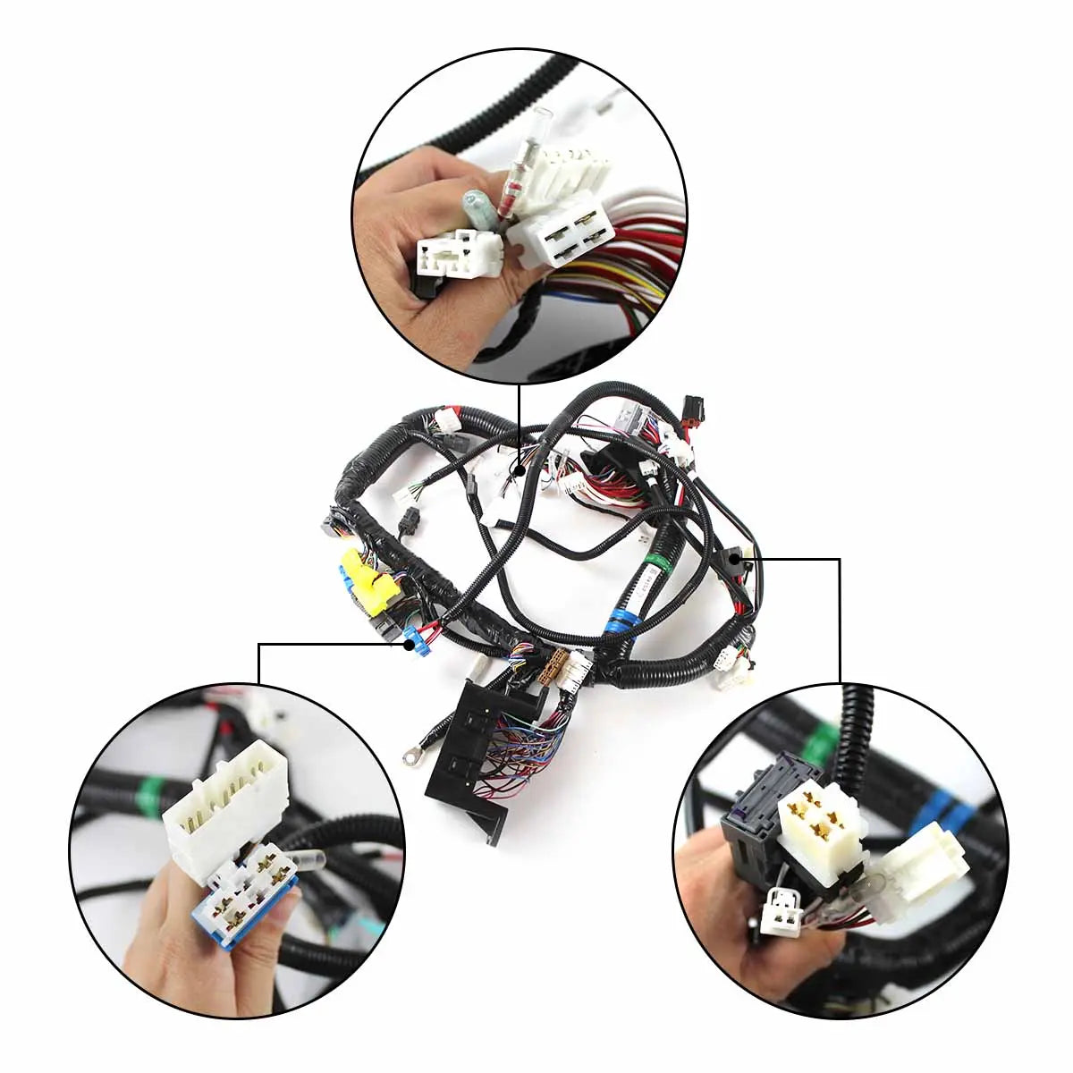 0003322-Inner-Internal-Wiring-Harness-for-Hitachi-Excavator_03 0003322 Inner Internal Wiring Harness for Hitachi Excavator ZX200-1 ZX210
