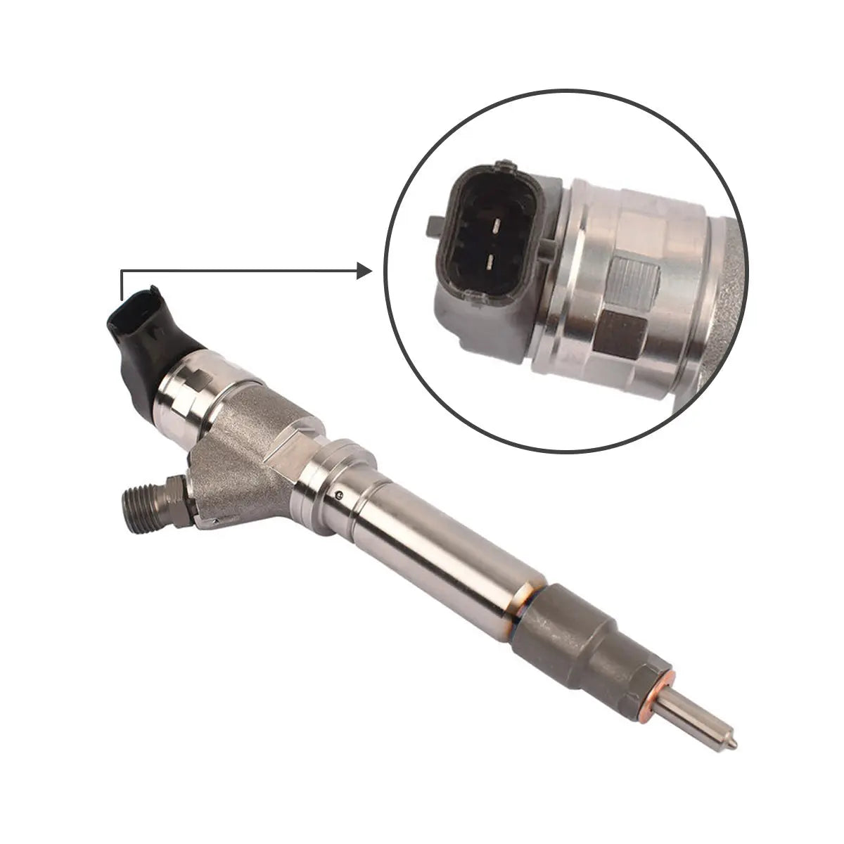 2004.5-2005 Chevy/GMC 2500/3500 Duramax LLY 6.6L Diesel Fuel Injector 0445120027 0986435504 97780144 97303657