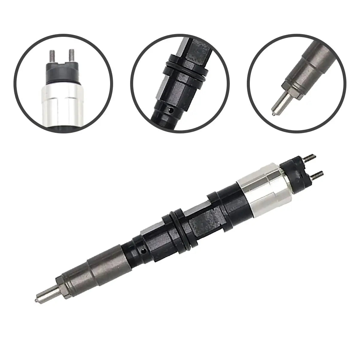095000-6500 DZ100216 Diesel Fuel Injector for John Deere 1410D 1510E 4.5L 4045 Engines