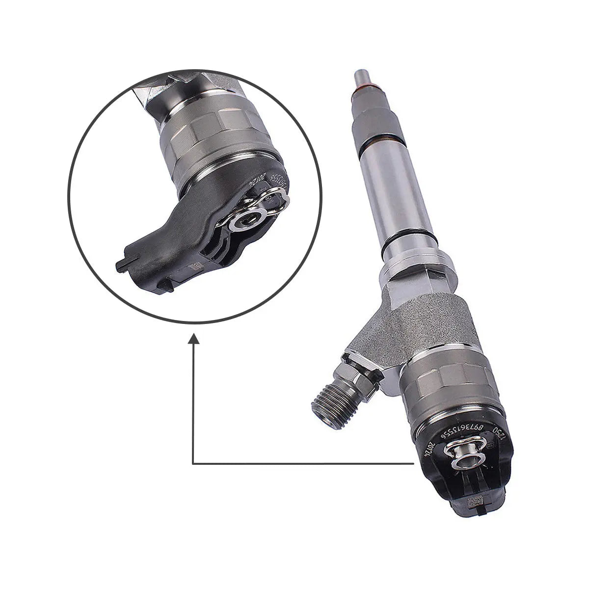 0986435521-Fuel-Injector-for-GMC-Savana-Sierra-2500-3500-Chevy-2006-2007-6.6L_02 2006-2007.5 Chevy/GMC 2500/3500 Duramax LBZ 6.6L Diesel Fuel Injector 0986435521 0445120042