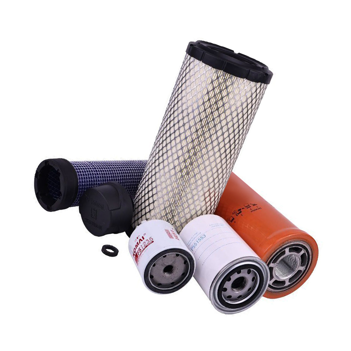 1000/2000 Hour Filter Kit 7324330 for Bobcat Excavator 337 341 E50 E55