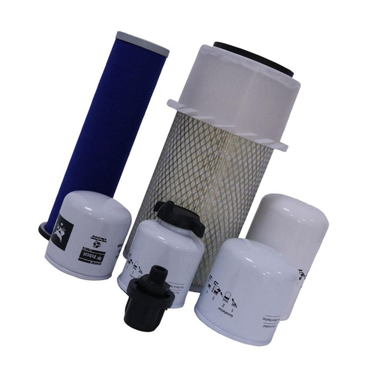 1000/2000 Hour Filter Kit 7343856 for Bobcat Loader 773 S175 S185 S205 T180 T190