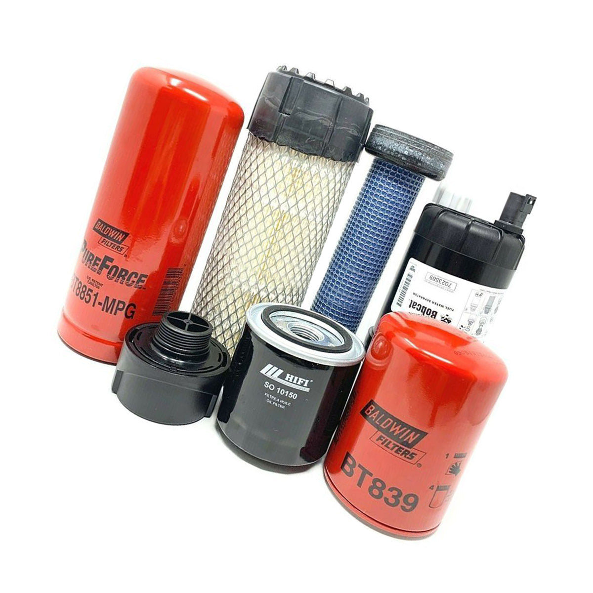 1000/3000 Hour Filter Kit 7338192 for Bobcat Excavator E85