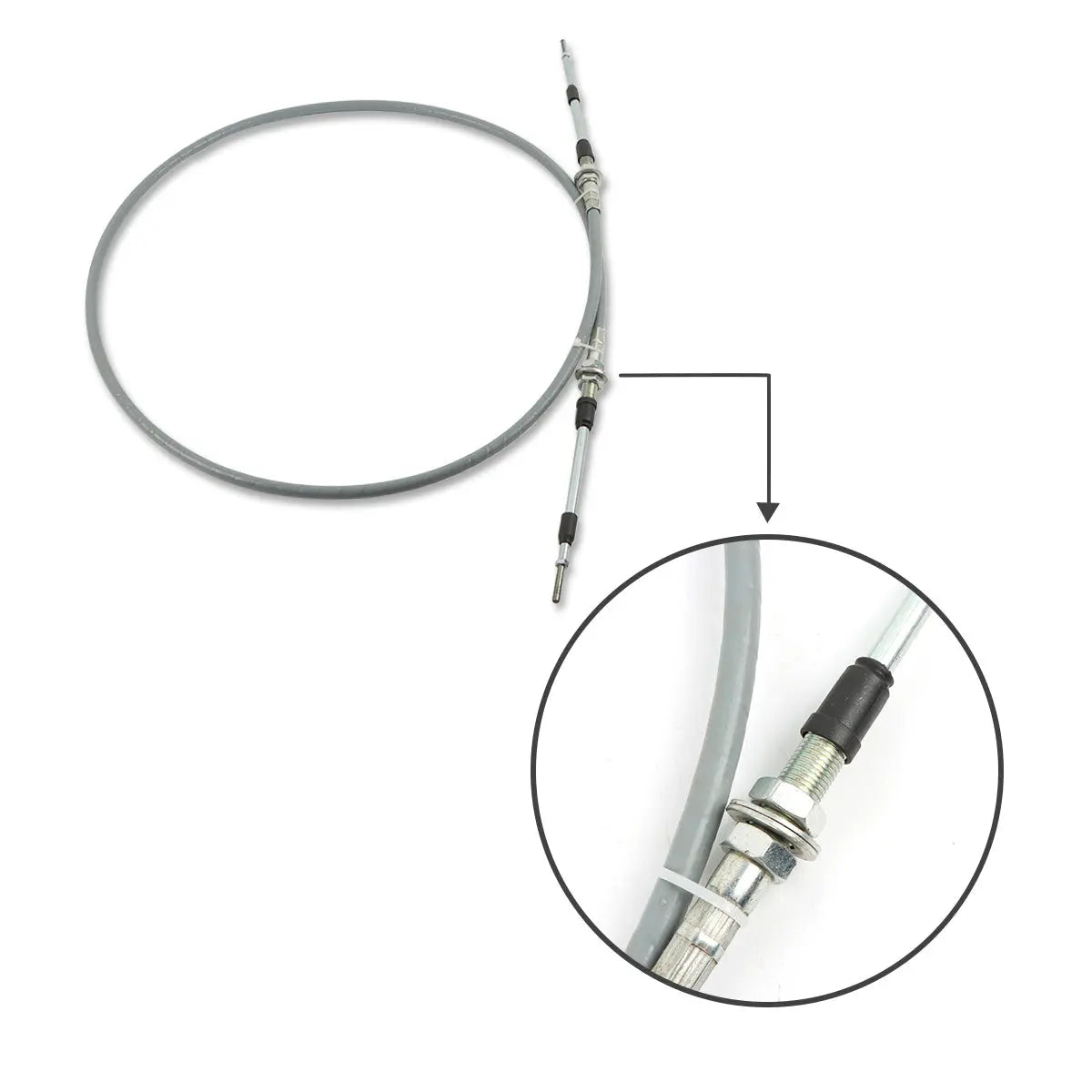 103-43-35270-Throttle-Cable-for-Komatsu_03 103-43-35270 Throttle Motor Control Cable for Komatsu Dozer D20 D21 D20P D20A D21P D21A -6-7