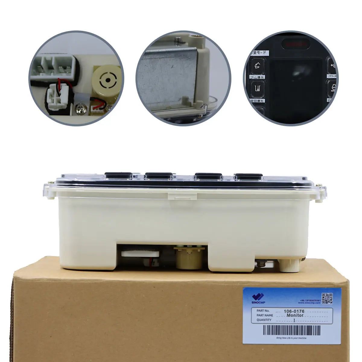 106-0176_3 106-0176 1060176 Monitor Display Screen for Caterpillar 311B 312B 315B 320B 322B