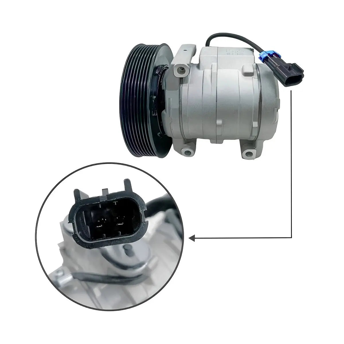 10S15C-Air-Conditioner-Compressor-for-Freightliner-Cascadia-2011-2017_03 12V 8PK A/C Compressor 22-65771-001 437100-3700 for Freightliner Cascadia 2011-2017