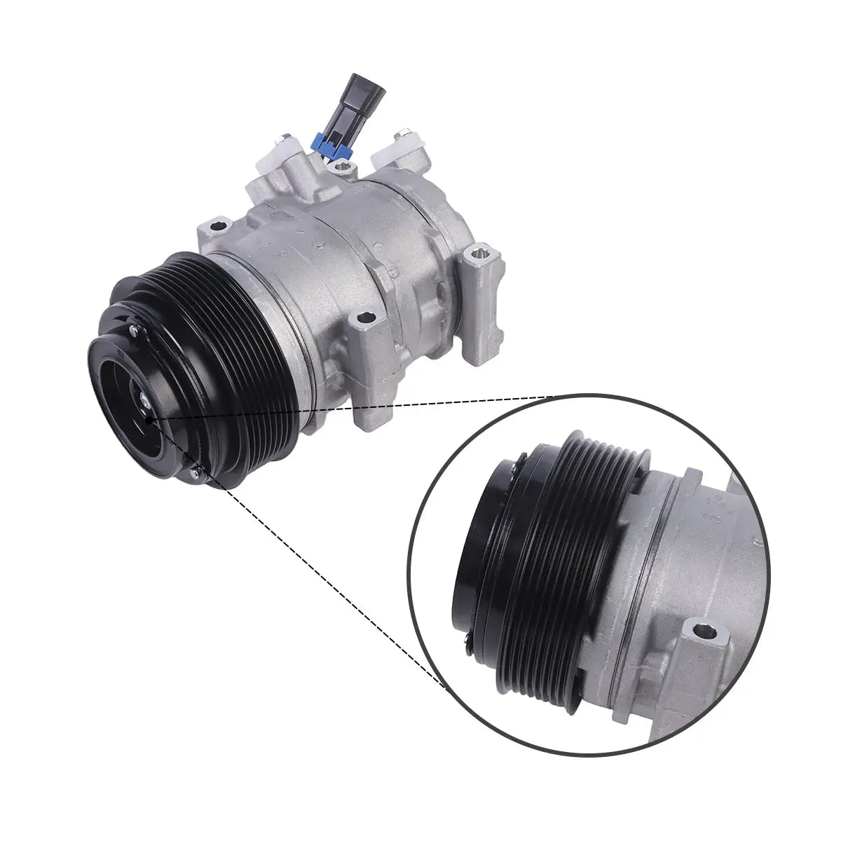 10SRE18C A/C Compressor RE284680 for John Deere Loader 310K 310SK 315SK 325K 325SK 410K 710K 210K 344K