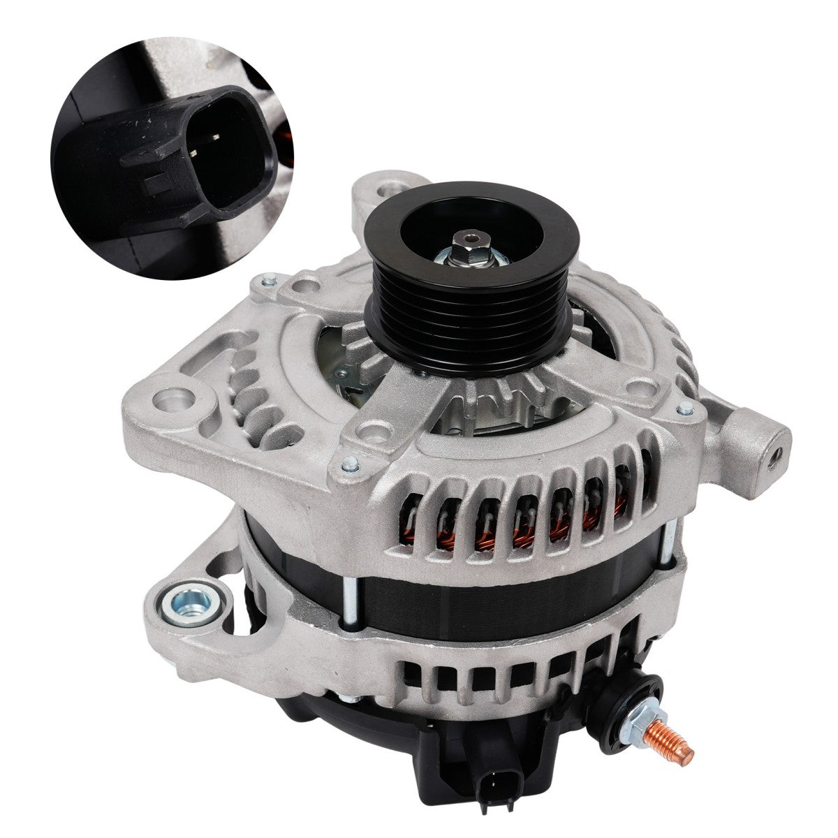 11295-04801304AA-04801304AC-Alternator-160A-6PK-for-Chrysler-Town_Country-3.3L_02 11295 04801304AA 04801304AC Alternator 160A/6PK for Chrysler Town & Country 3.3L