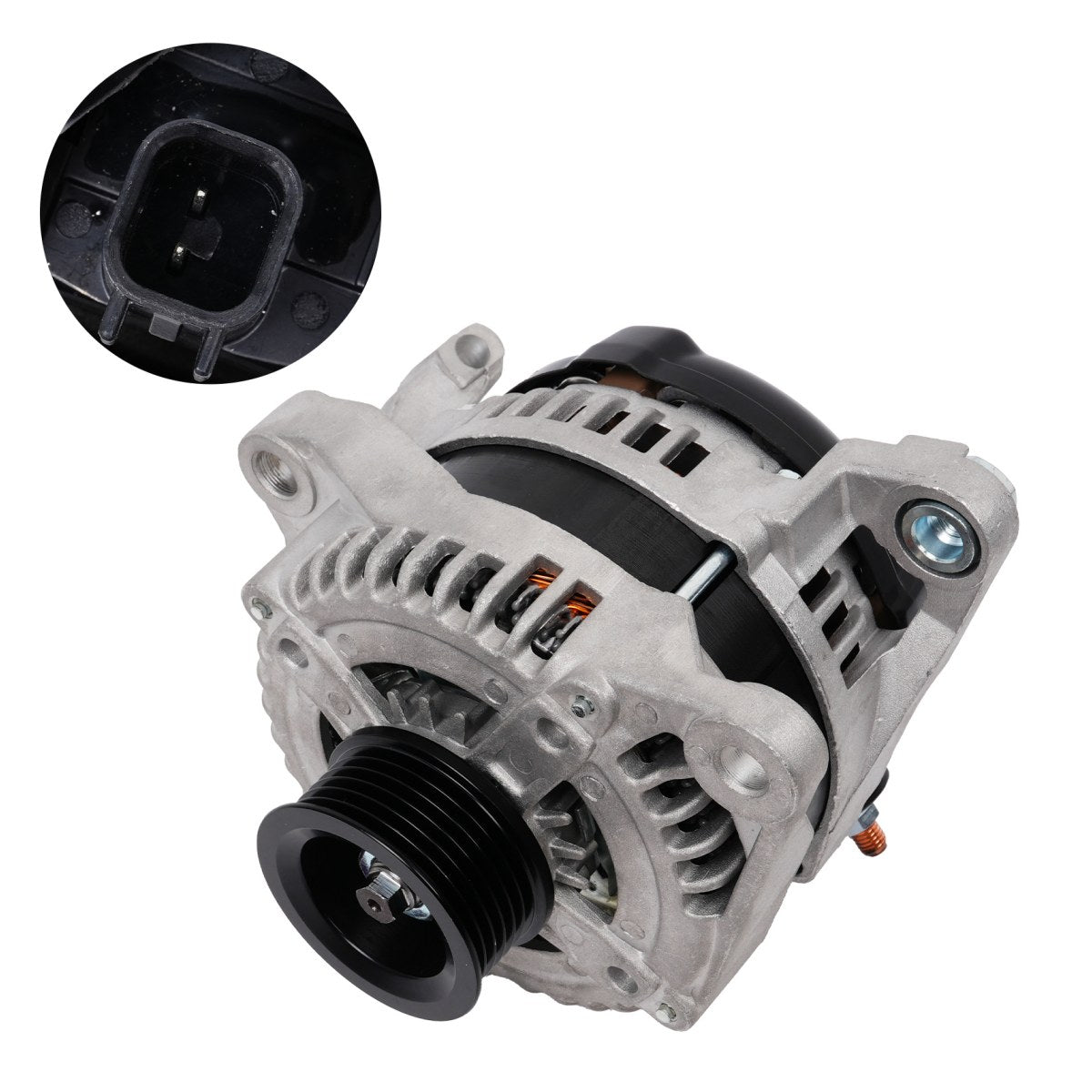 11504-Alternator-140A-6PK-for-Jeep-Liberty-2010-2012-Dodge-Nitro-2010-2011_02 11504 Alternator 140A/6PK for Jeep Liberty 2010-2012 Dodge Nitro 2010-2011