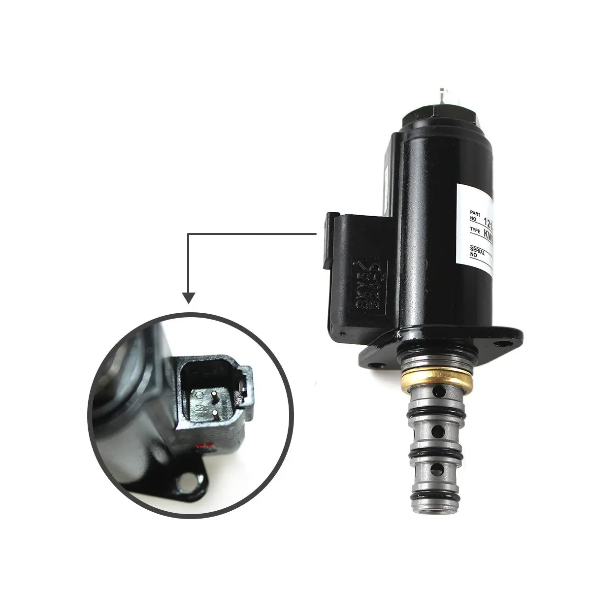 121-1491-KWE5K-31G24DB30-Solenoid-Valve-for-CAT-E320B-E320C_03 121-1491 KWE5K-31/G24DB30 Solenoid Valve for CAT E320B E320C