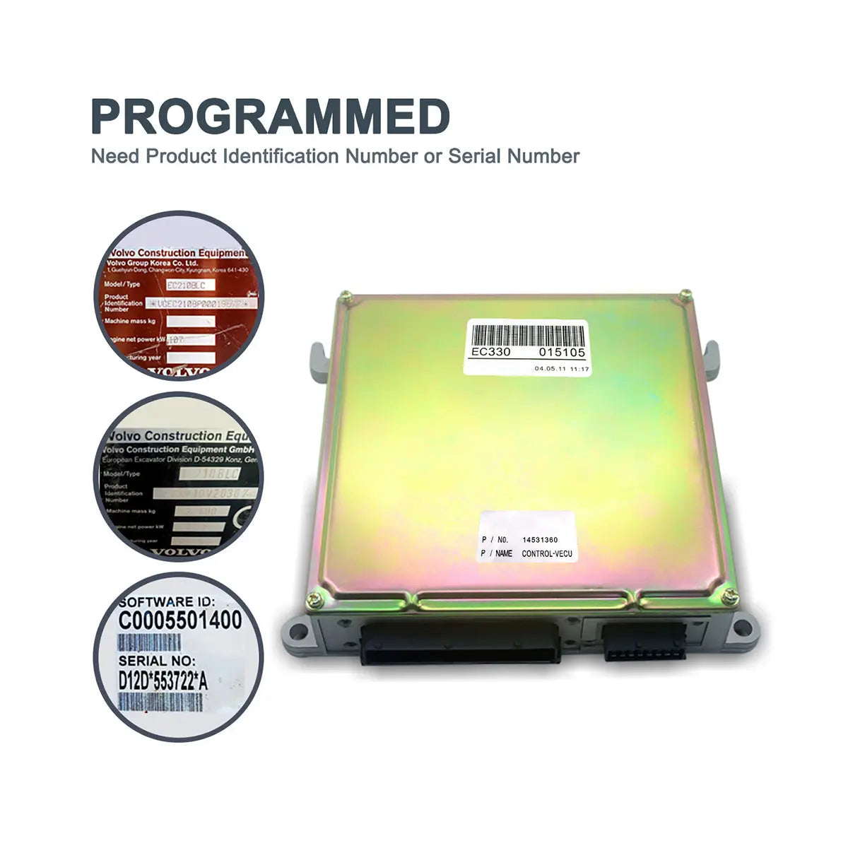 14531360-VOE14531360-V-ECU-Controllerfor-Volvo-EC210B-EC240B-EC290B-EC330B_02 14531360 VOE14531360 V-ECU Controller for Volvo EC210B EC240B EC290B EC330B