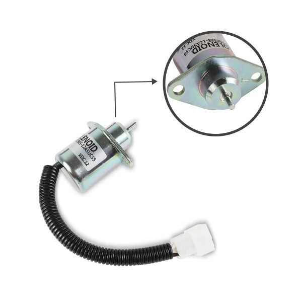 503ES-12A5UC5S 17594-60014 SA-4569-T SA-4569T 12V Fuel Shut Off Solenoid Fuel Flameout Solenoid for Kubota Yanmar Shutdown Solenoid
