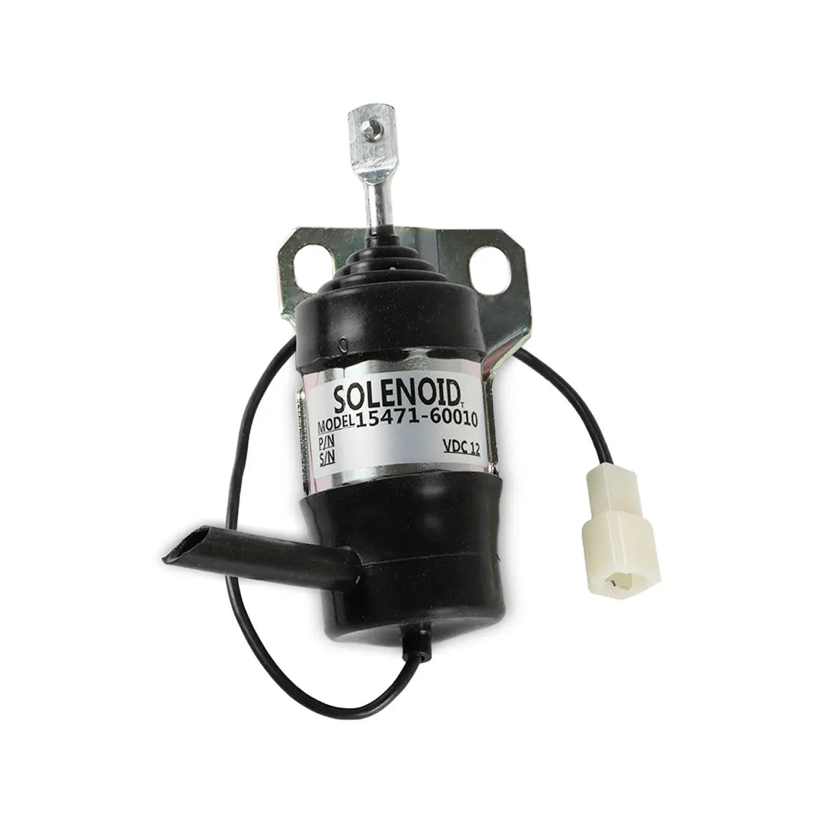 15471-60010-Fuel-Shut-Off-Solenoid-Valve-for-Kubota-B1250_01 15471-60010 052600-1001 052600-1000 Fuel Shut Off Solenoid Valve for Kubota Denso