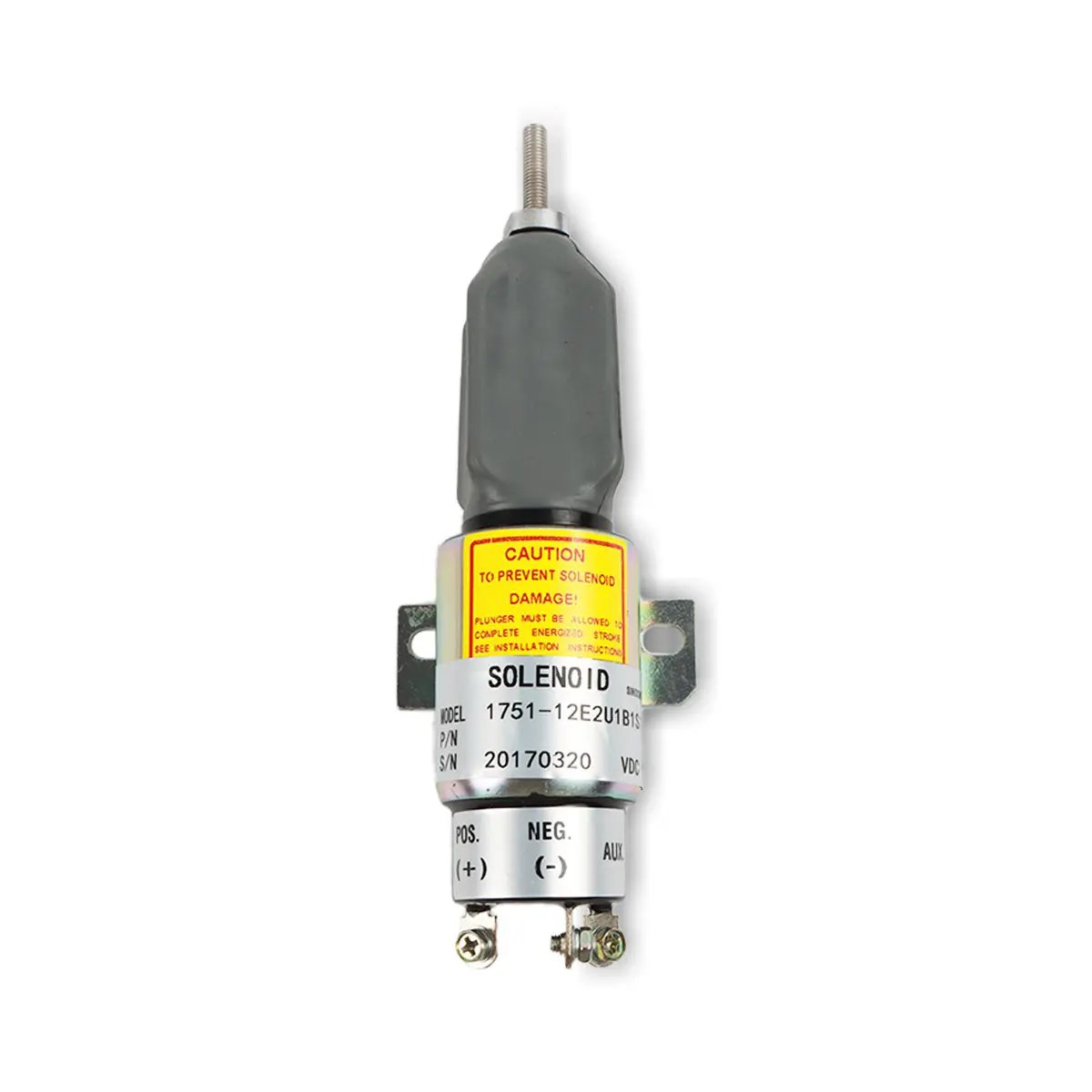 1751-12E2U1B1S1A SA-4984-12 Fuel Shut Off Solenoid Valve for Cummins Woodward Genie