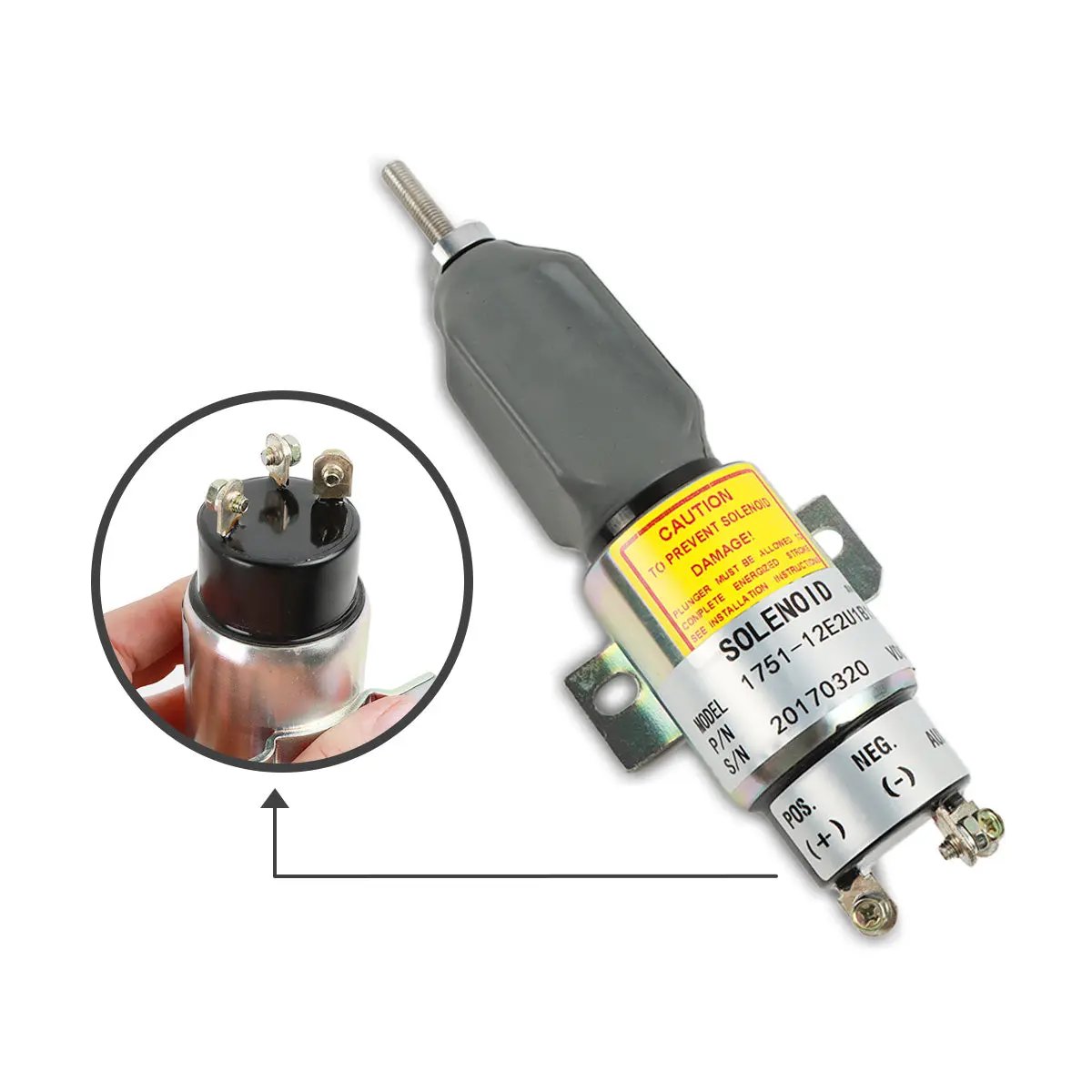 1751-12E2U1B1S1A-Fuel-Shut-Off-Solenoid-Valve-for-Cummins-Woodward_03 1751-12E2U1B1S1A SA-4984-12 Fuel Shut Off Solenoid Valve for Cummins Woodward Genie