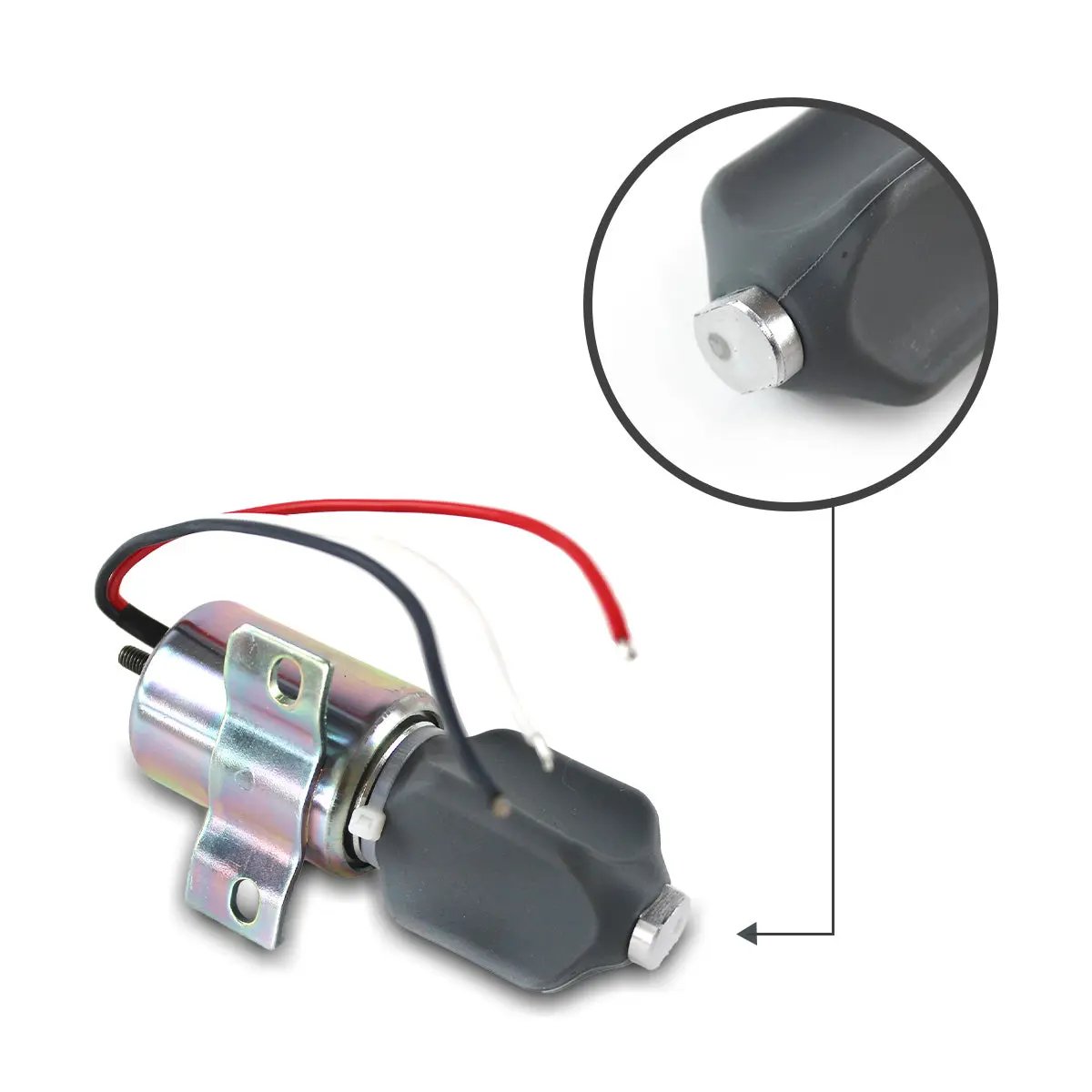 1756ES-24E3ULB1S5 110339541 24V Stop Solenoid Valve for Hyundai R200-5E R200-5