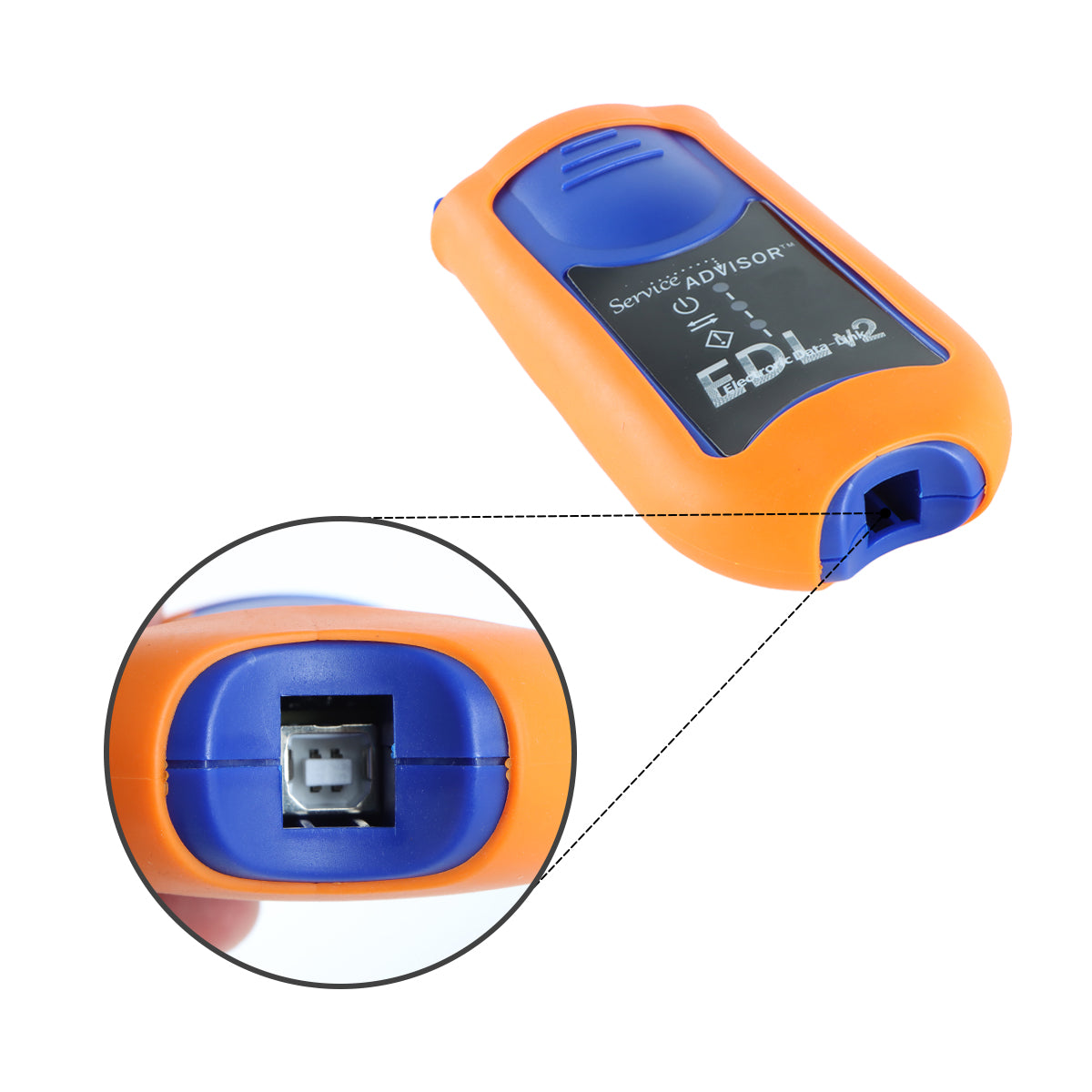 1 SET EDL Electronic Data Link V2 EDLSCAN Diagnostic Tool for John Deere Agricultural Tractor Heavy Equipment