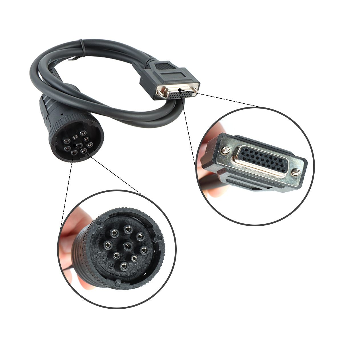 1 SET EDL Electronic Data Link V2 EDLSCAN Diagnostic Tool for John Deere Agricultural Tractor Heavy Equipment