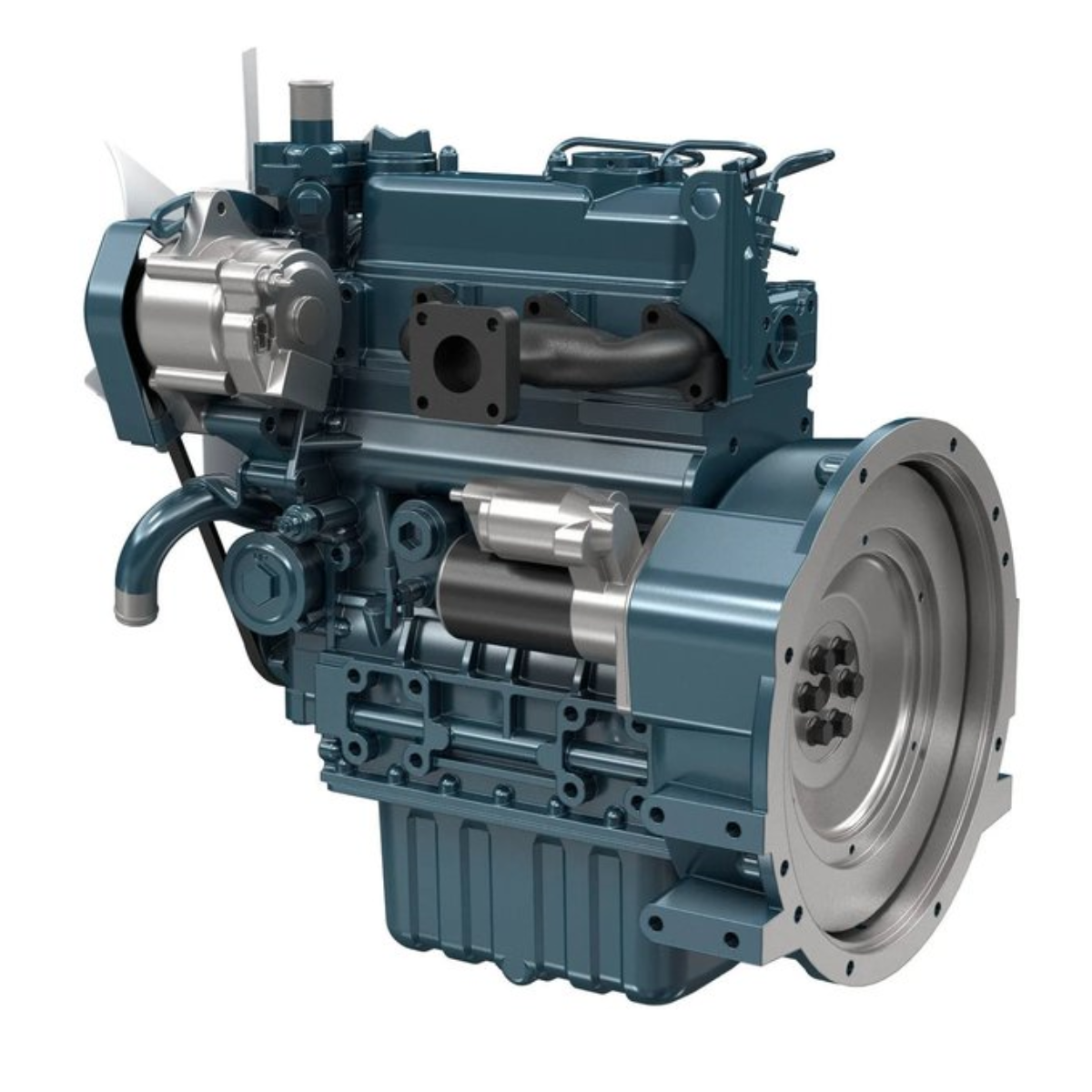 2017-2024 D1105-E4B Engine Assembly for Kubota
