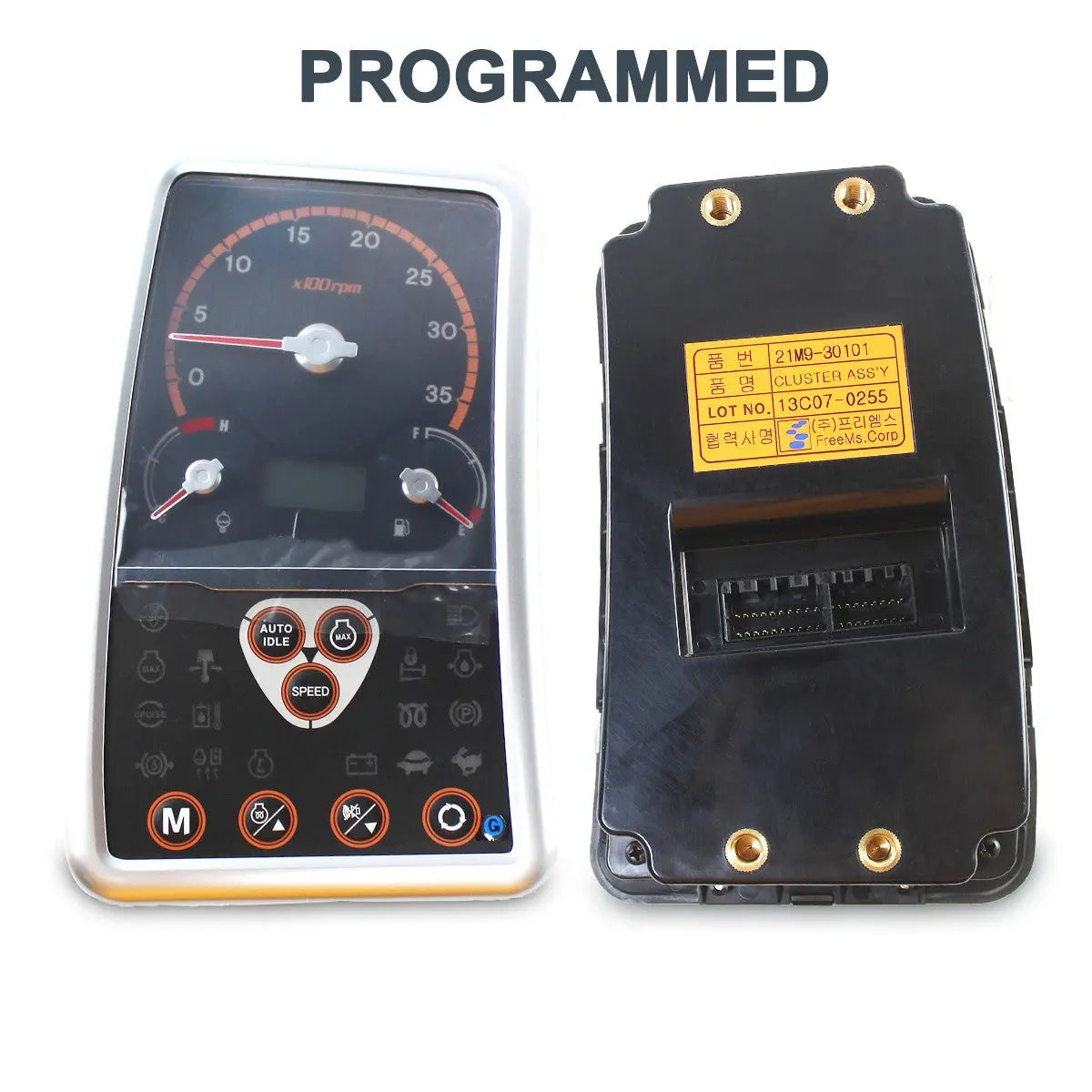 21M9-30101_1 21M9-30101 Monitor Cluster Gauge for Hyundai Excavator R55-9S R60-9 R80CR-9