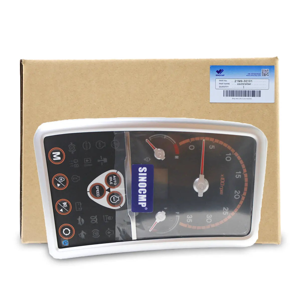 21M9-30101_4 21M9-30101 Monitor Cluster Gauge for Hyundai Excavator R55-9S R60-9 R80CR-9