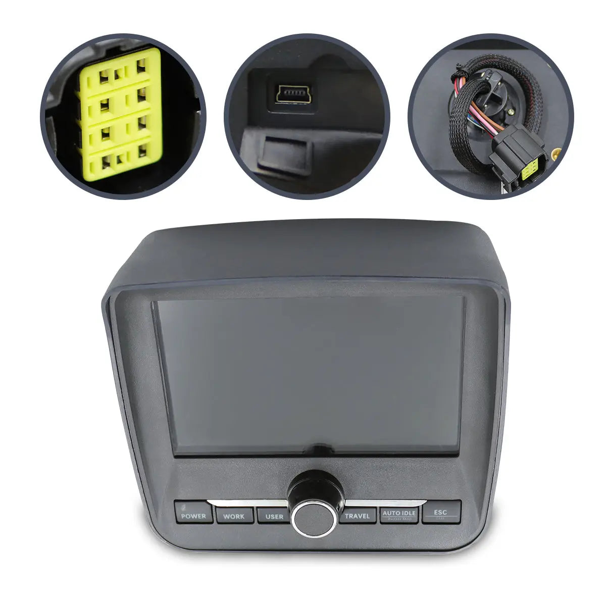 21Q5-30102_3 21Q5-30102 21Q5-30100 HCE Gauge Cluster Monitor for Hyundai R390LC-9 R160LC-9
