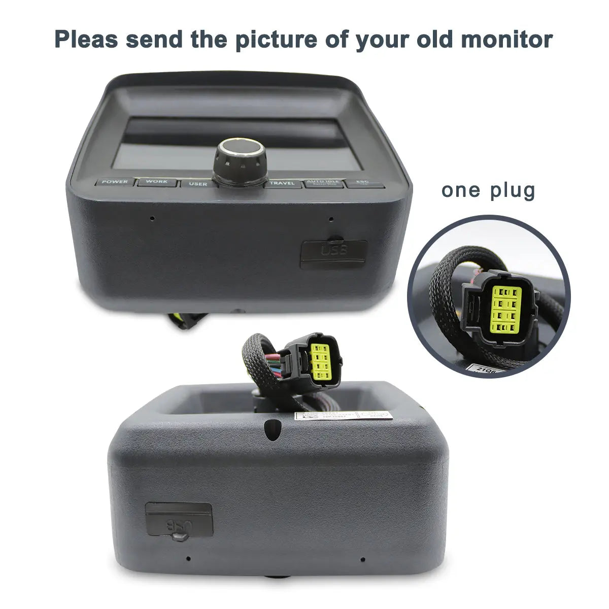 21Q6-30102_1 21Q6-30102 Monitor Gauge Cluster for Hyundai R140LC9 R210LC-9 R290LC-9