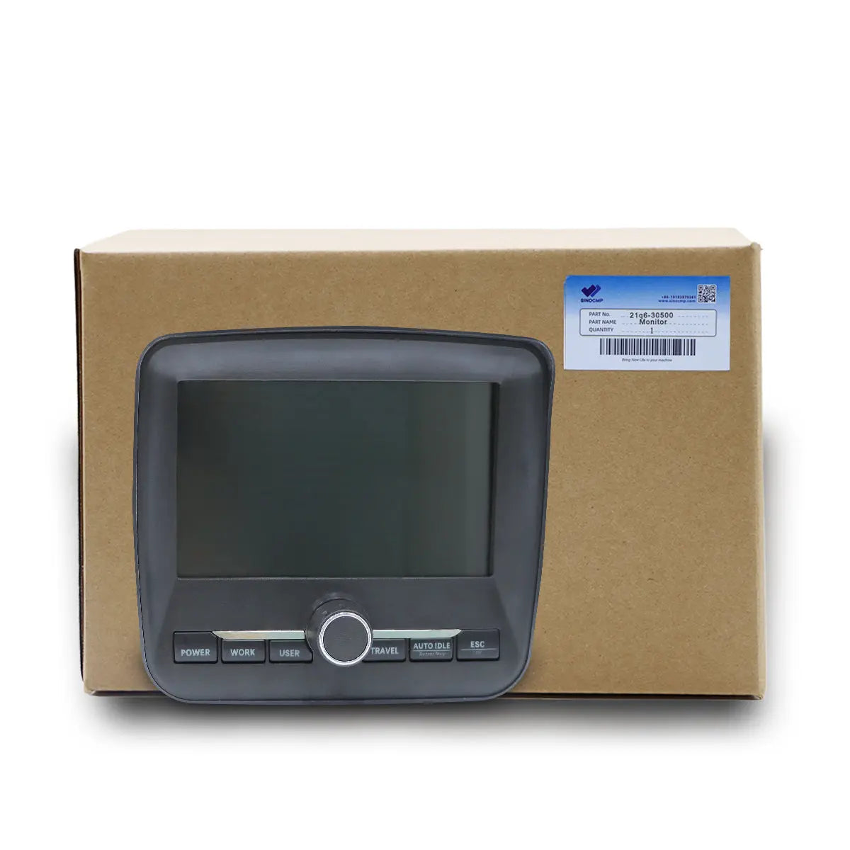 21Q6-30500_1 21Q6-30500 Monitor Panel for Hyundai R220-9S R220-9