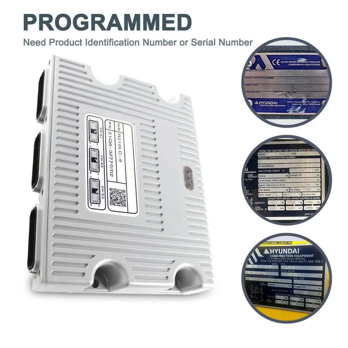 21Q6-32770-MCU-Controller-03 21Q6-32770 21Q6-32780 MCU Excavator Controller Hyundai R210LC-9