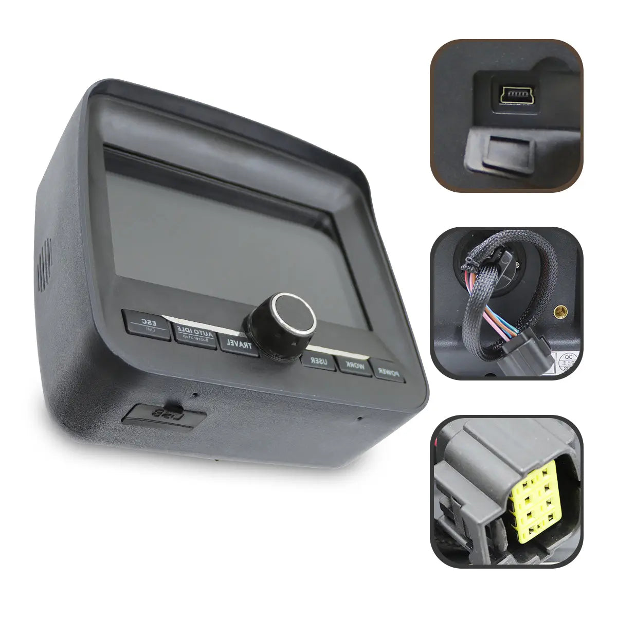 21Q6-40100_02 21Q6-40100 Monitor Display Screen for Hyundai R250LC-9 R290LC-9 R320LC-9