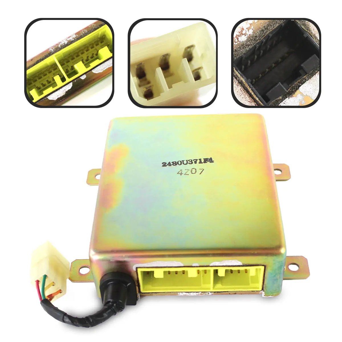 2480U371F4_6 2480U371F4 Kobelco Excavator SK150 SK200 SK210 SK330 CPU Control Panel
