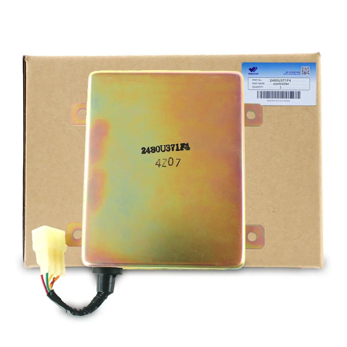 2480U371F4_7 2480U371F4 Kobelco Excavator SK150 SK200 SK210 SK330 CPU Control Panel