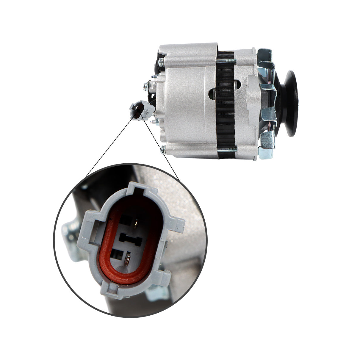 24V Alternator 8-97022-211-2 for Isuzu 4BD1 Hitachi EX100-2 EX100-3 EX120-3 EX90-2