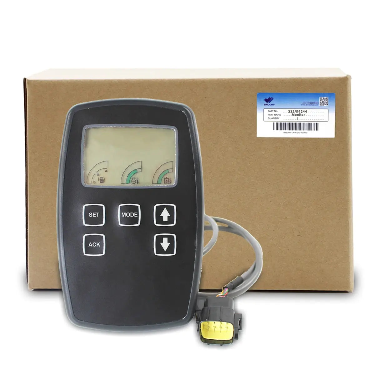 332K4244JCBMonitor_05 332/K4244 704/50207 Monitor for JCB Excavator JS200LC JS200LC JS220