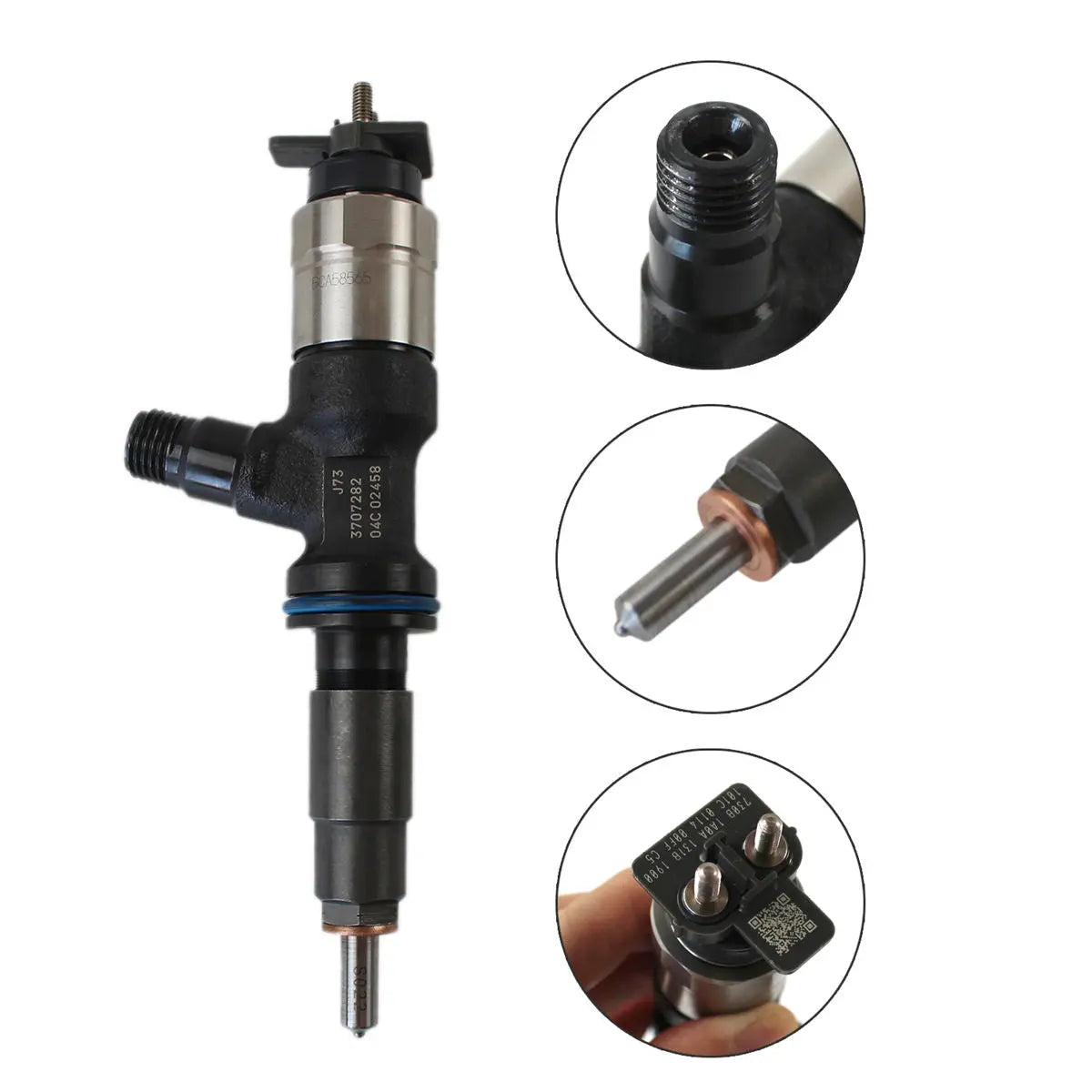 370-7282-Diesel-Fuel-Injector-for-CAT-Caterpillar-C6.6-C7.1-Engine-320E-320D_02 370-7282 295050-0331 Diesel Fuel Injector for Caterpillar C6.6 C7.1 Excavator 320E