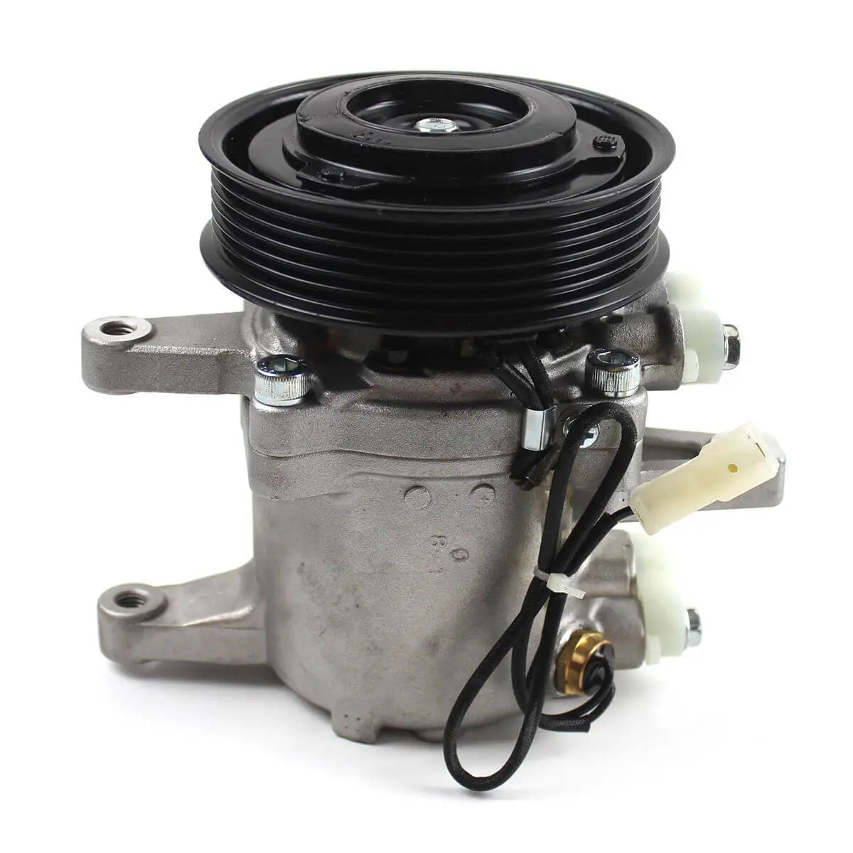 3P999-00620-AC-Compressor-01 3P999-00620 A/C Compressor Air Compressor SVO7E 6 GROOVE AC Compressor Clutch Assy for Kubota M135GX GXDTC M136 SV07E