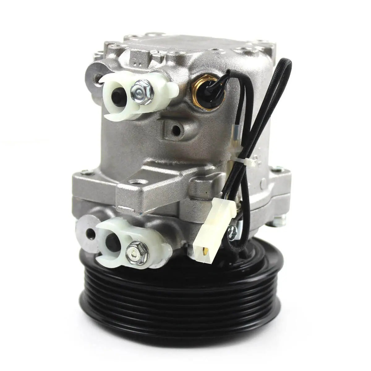 3P999-00620-AC-Compressor-02 3P999-00620 A/C Compressor Air Compressor SVO7E 6 GROOVE AC Compressor Clutch Assy for Kubota M135GX GXDTC M136 SV07E