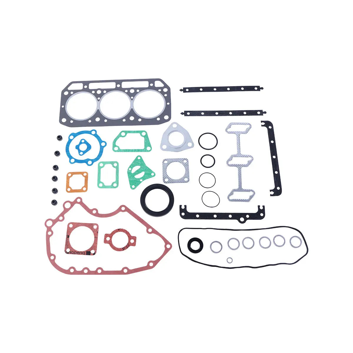 3T84H Engine Overhaul Gasket Kit for Yanmar Engine Toyota SDK6 Skid Steer Loader