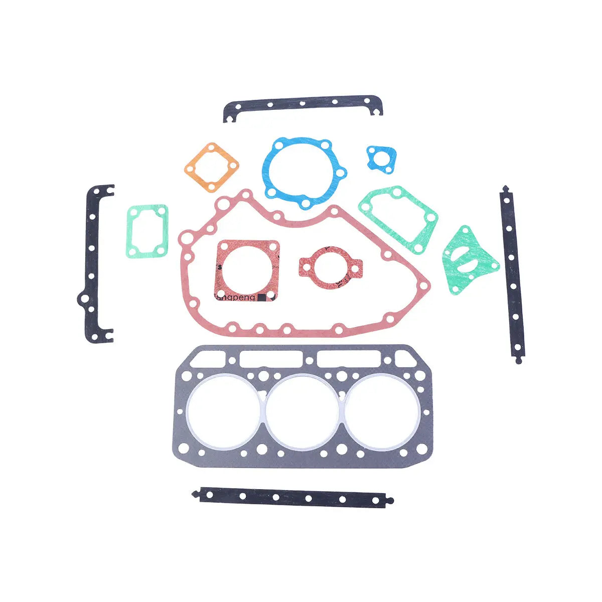 3T84H Engine Overhaul Gasket Kit for Yanmar Engine Toyota SDK6 Skid Steer Loader