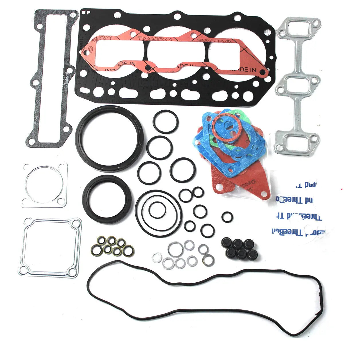 3TNE88 3TNV88 Engine Gasket Kit for Yanmar Mini-Excavator Steer Loader