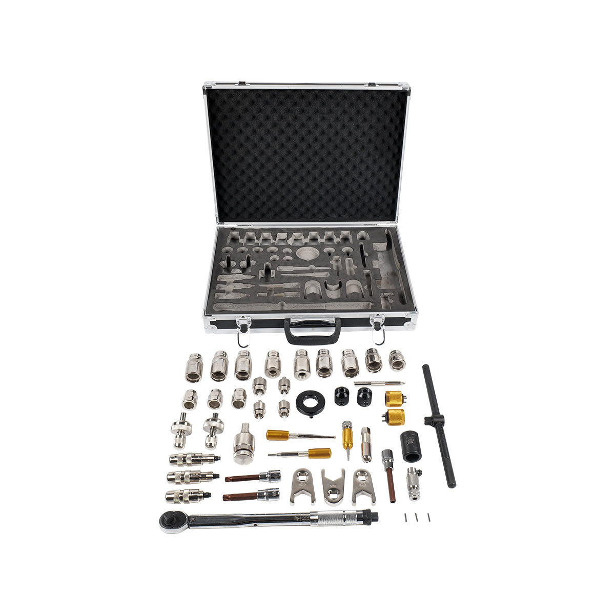 42PCS Common Rail Injector Repair Tools Set Kit for Bosch Denso Komatsu