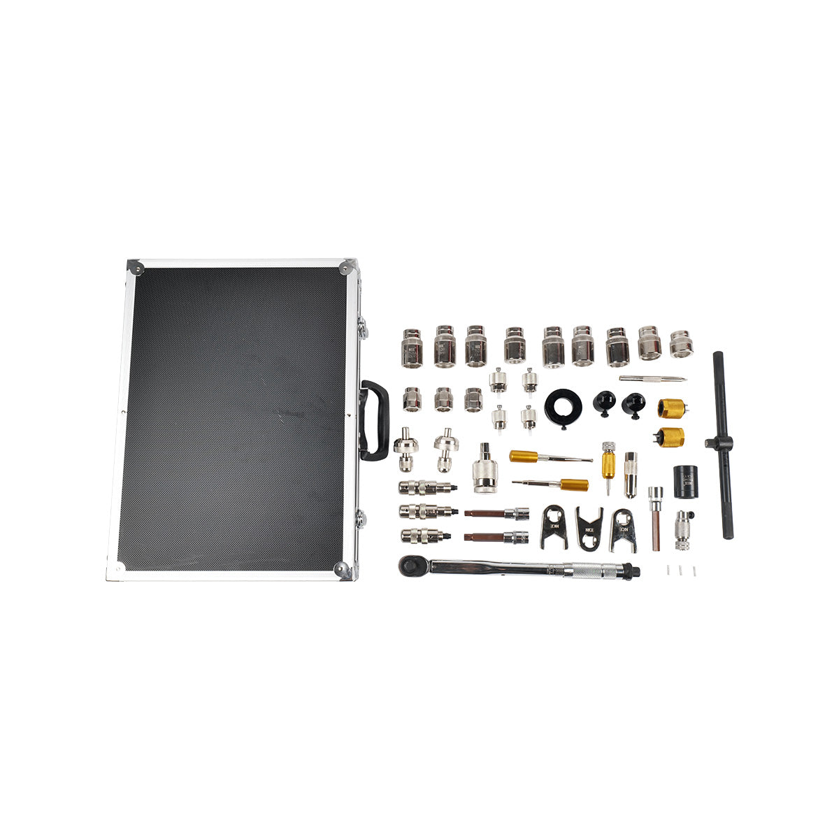 42PCS Common Rail Injector Repair Tools Set Kit for Bosch Denso Komatsu