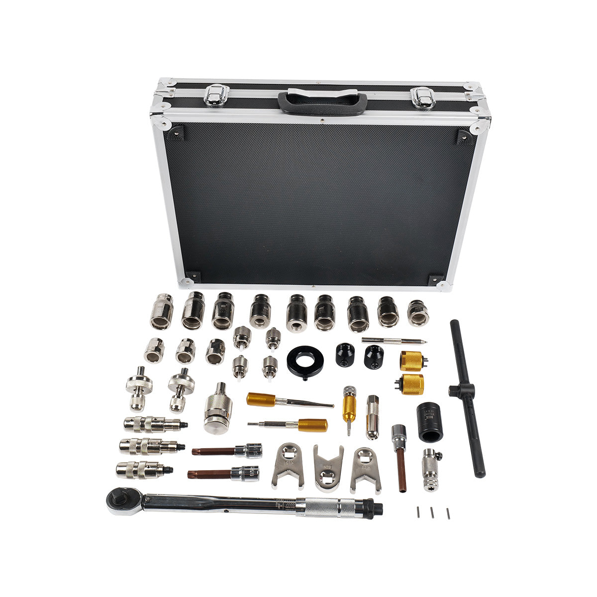 42PCS Common Rail Injector Repair Tools Set Kit for Bosch Denso Komatsu