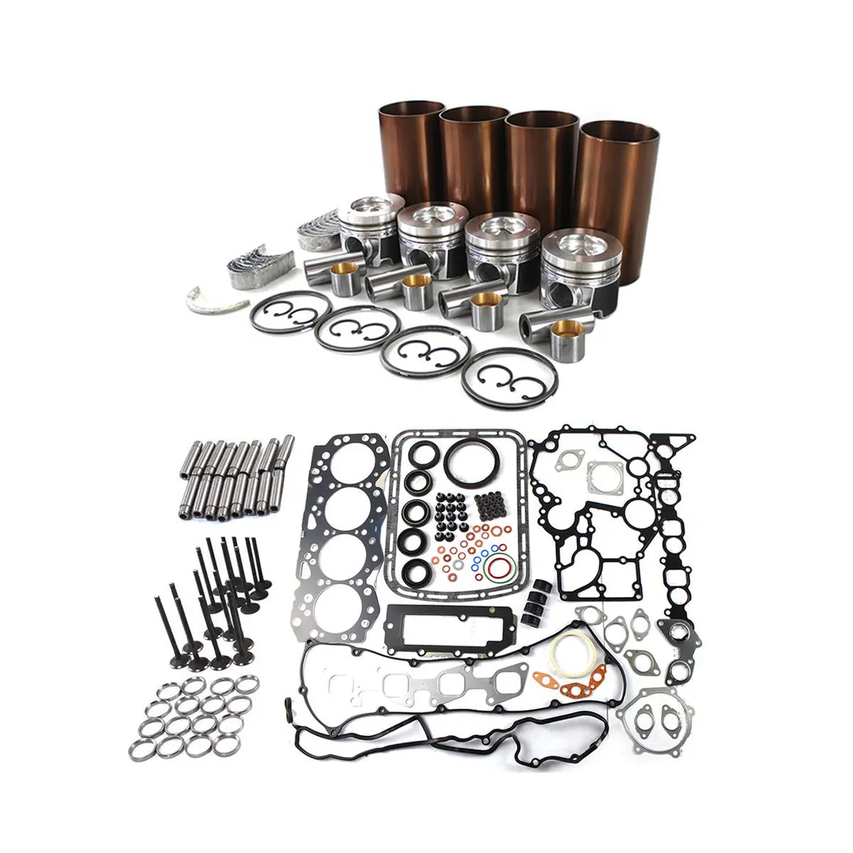 4JJ1 Engine Rebuild Kit for Isuzu NQR NKR NPR ELF NHR Truck Parts