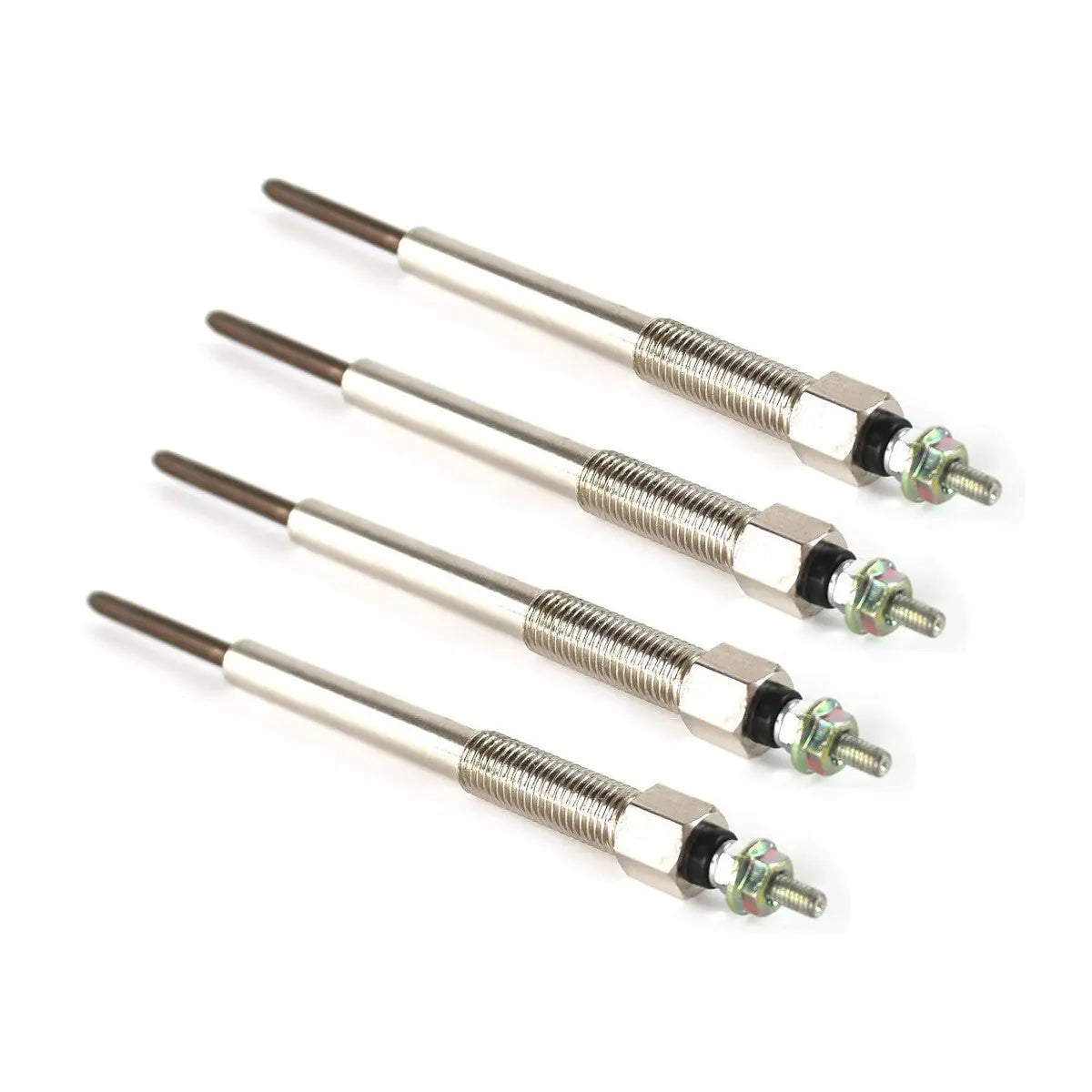 4PCS 12V Glow Plugs Set for Isuzu 4JG1T 4JA1 4JA1T Engine Sumitomo Kobelco SH60 Excavator NPR Truck 8-94133-759-9