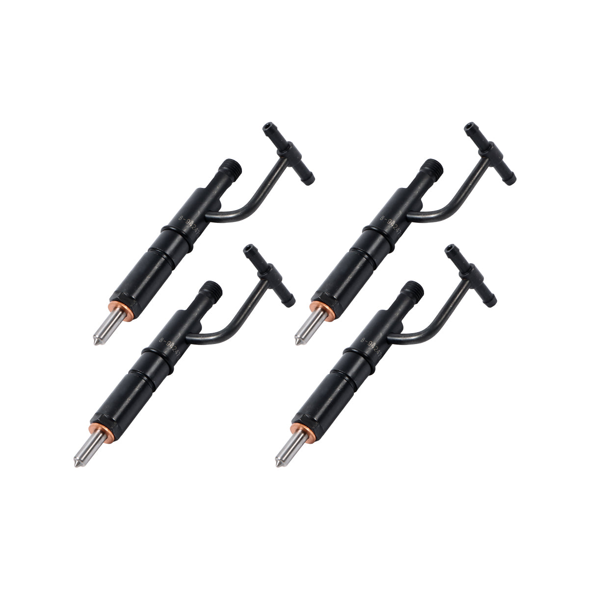 4PCS Fuel Injector 8-94247937-0 8942479370 for Isuzu JB14JA1 4JB1 Engine
