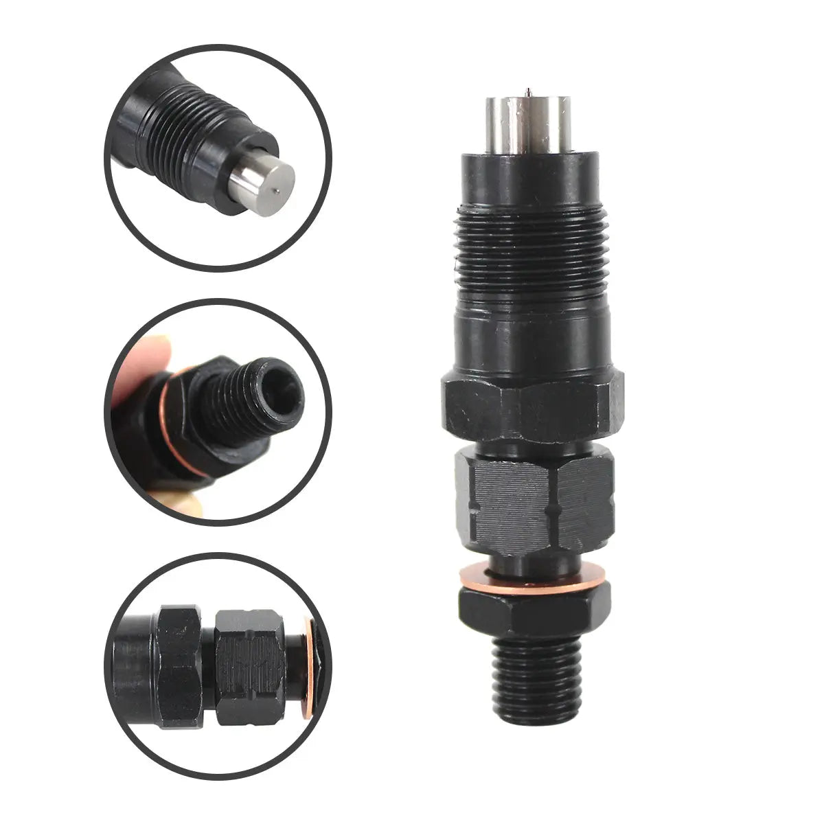 4PCS Fuel Injectors 131406360 SBA131406360 for New Holland C175 L160