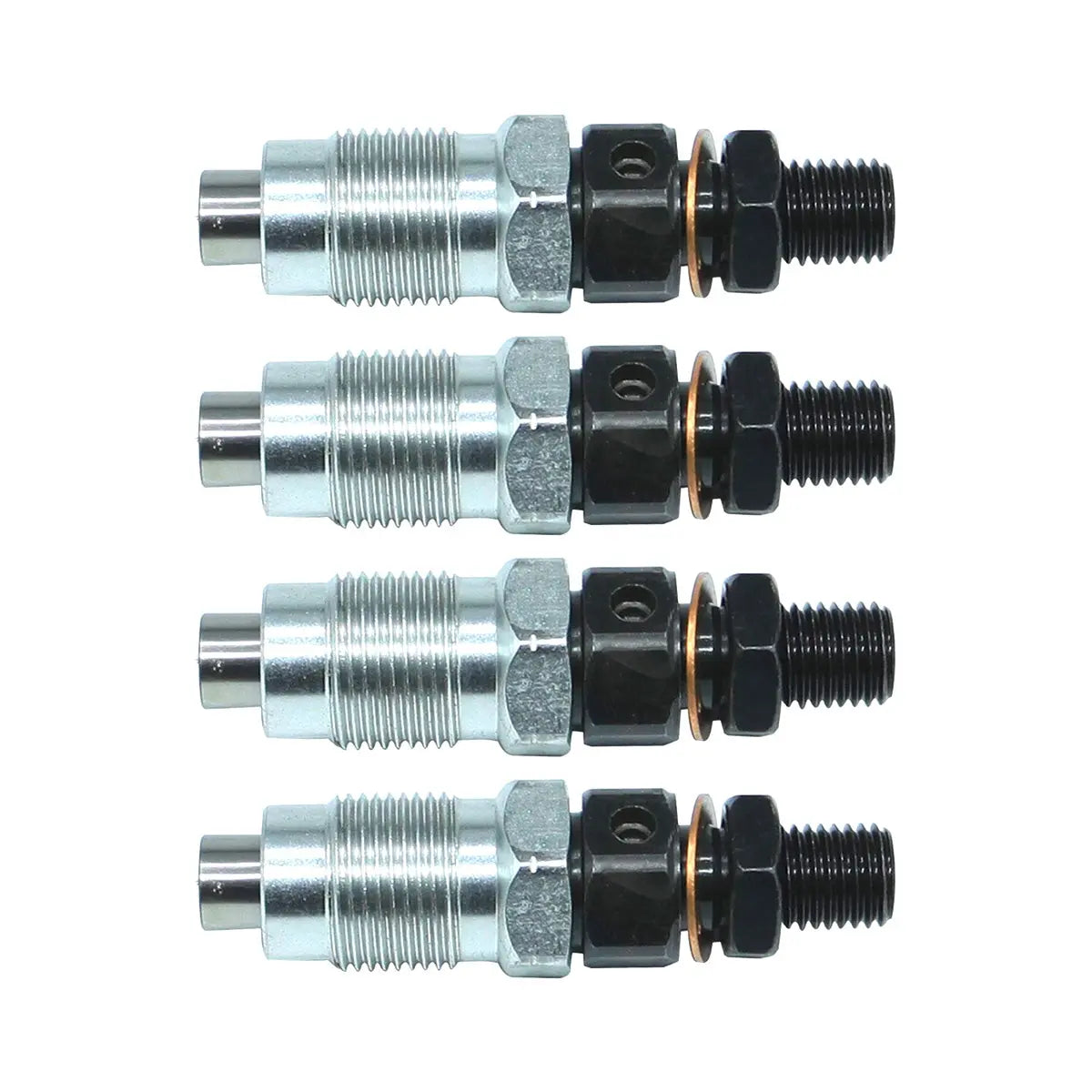 4PCS Fuel Injectors 6672405 for Bobcat Kubota V1505 V1505T Engine