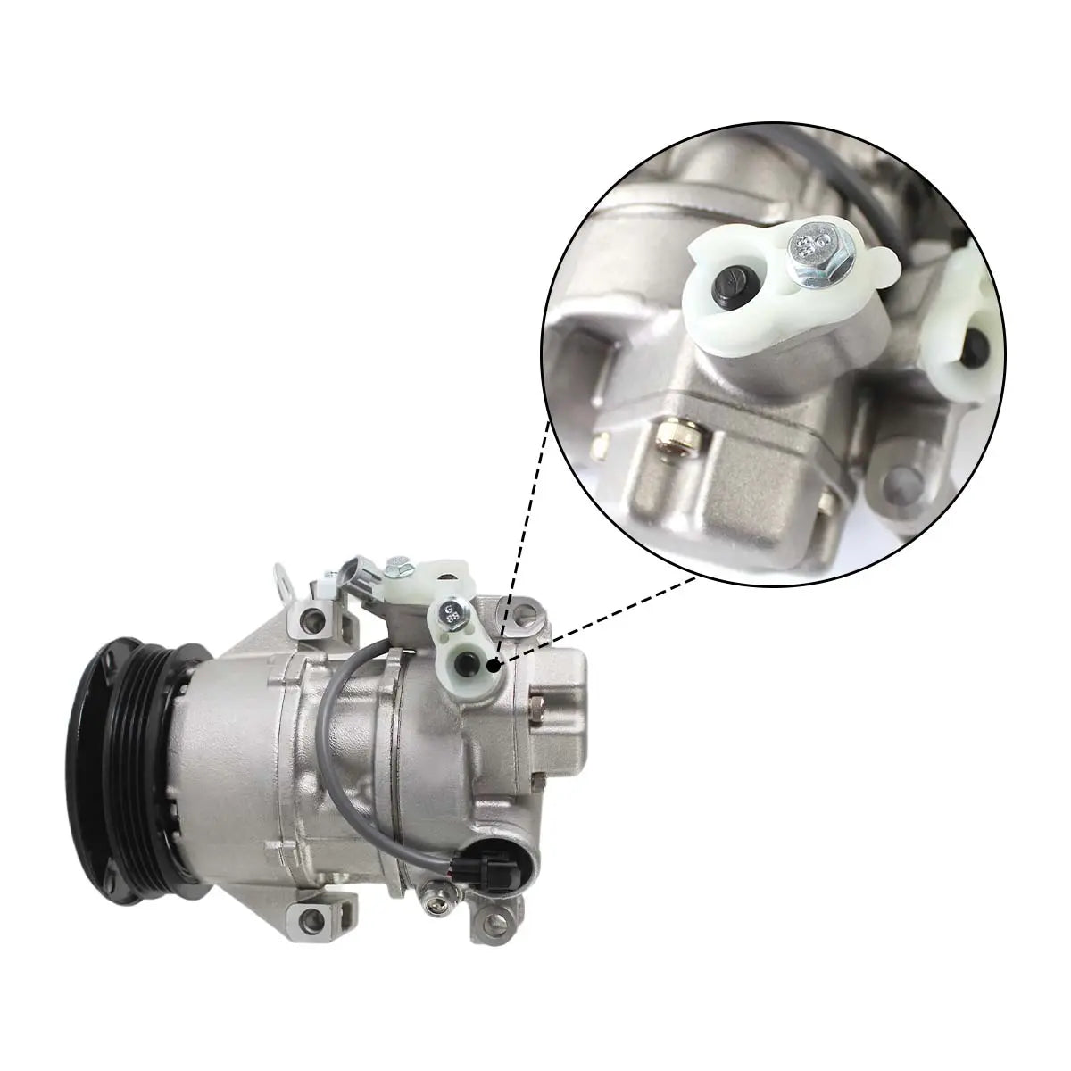 4PK-AC-Compressor-88310-52550-88310-52492-447260-1780-for-Toyota-Yaris-1.3-Denso-5SER09C_04 4PK A/C Compressor 88310-52550 88310-52492 447260-1780 for Toyota Yaris 1.3 Denso 5SER09C