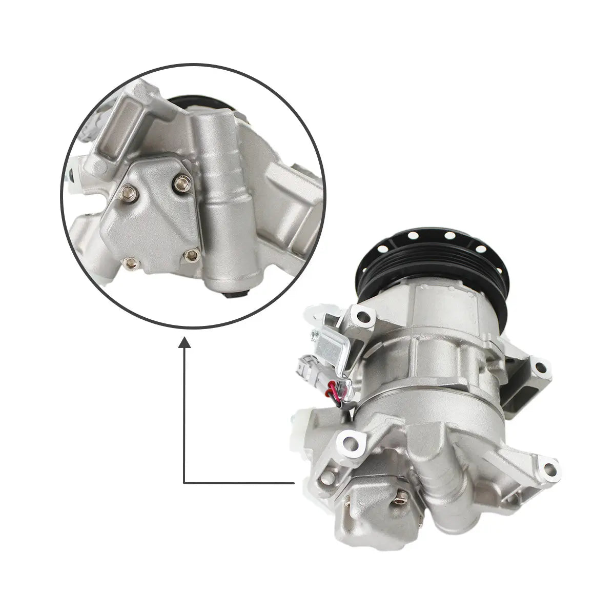4PK-Air-Conditioning-Compressor-88310-52551-for-Toyota-Yaris-1.3_02 SINOCMP® 4PK A/C Air Compressor 88310-52551 88310-52320 For Toyota yaris Vitz Sienta Scion XA